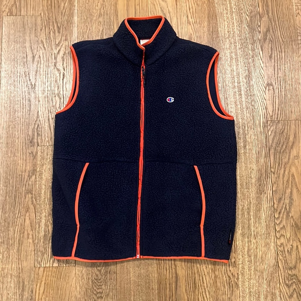 Champion vintage Polartec Full Zip Vest XL